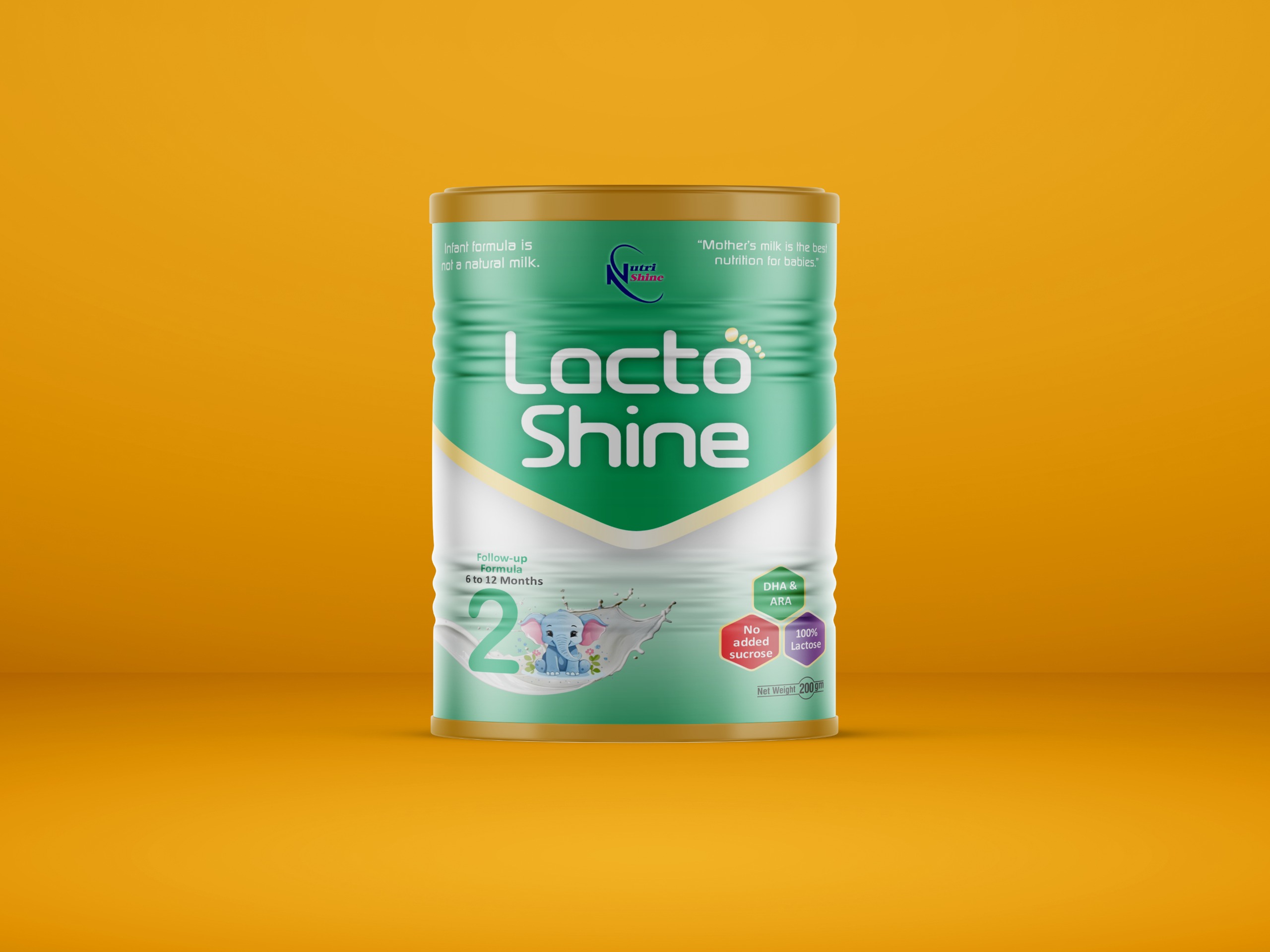 Lacto Shine Follow-up Formula 6-12 Months Jar